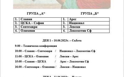 Академия Славия организира турнир по случай 110-годишнината на клуба и в памет на Александър Шаламанов